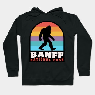 Banff National Park Bigfoot Sasquatch Lake Louise Canada Hoodie